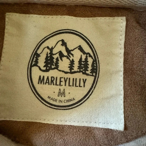 Marley Lilly Quilted Best Women Size Medium - Picture 3 of 3